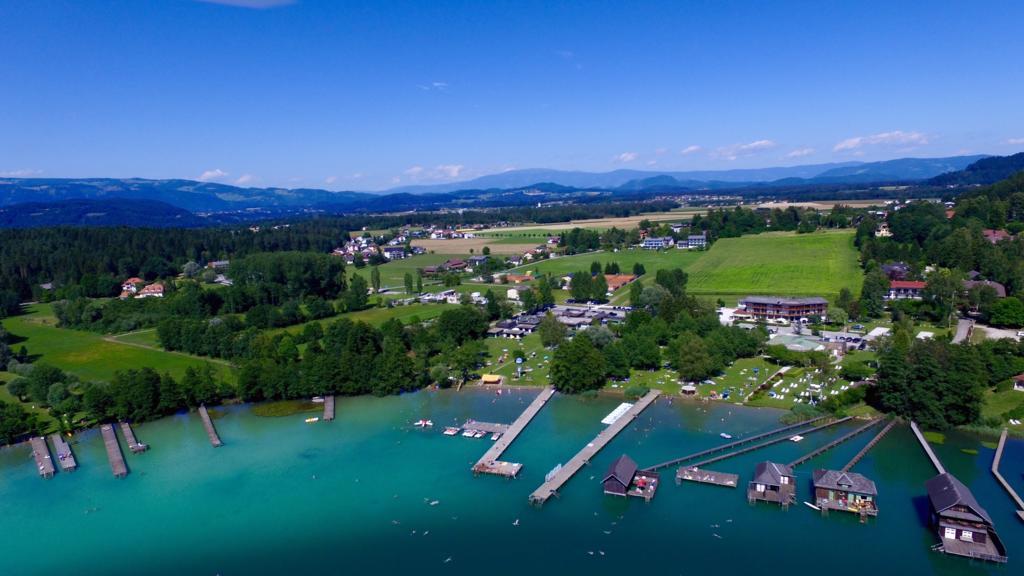 Hotel Garni Gästehaus Hutter Unterburg am Klopeiner See Exteriör bild