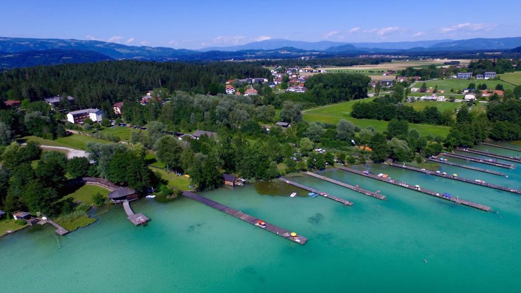 Hotel Garni Gästehaus Hutter Unterburg am Klopeiner See Exteriör bild